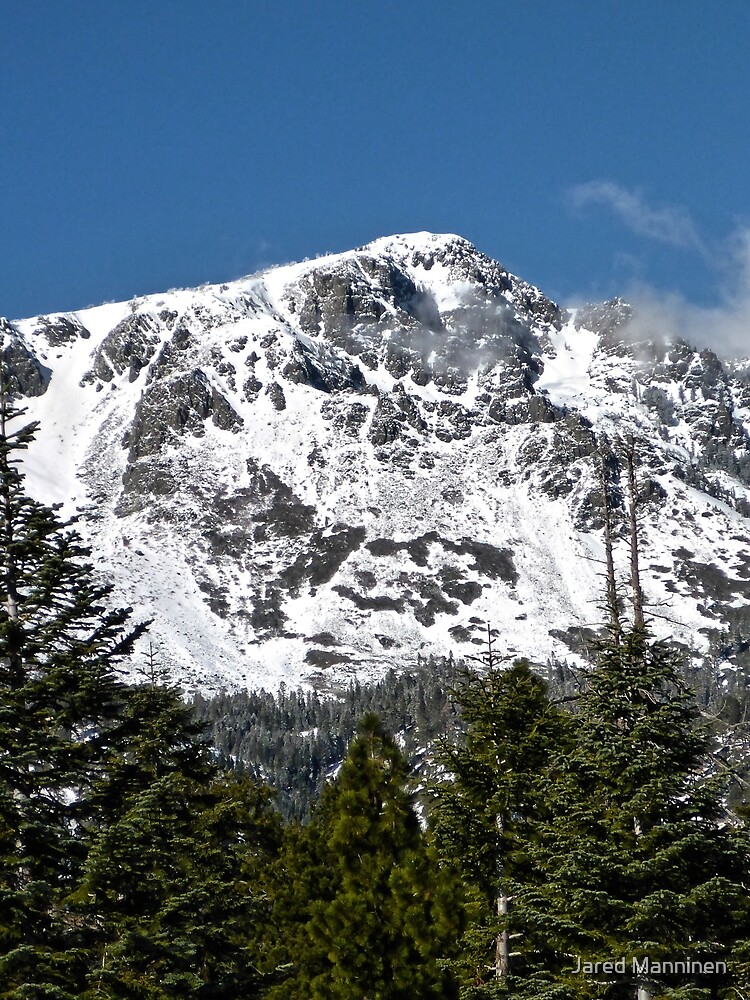 Snow Covered Mount Tallac by JaredManninen