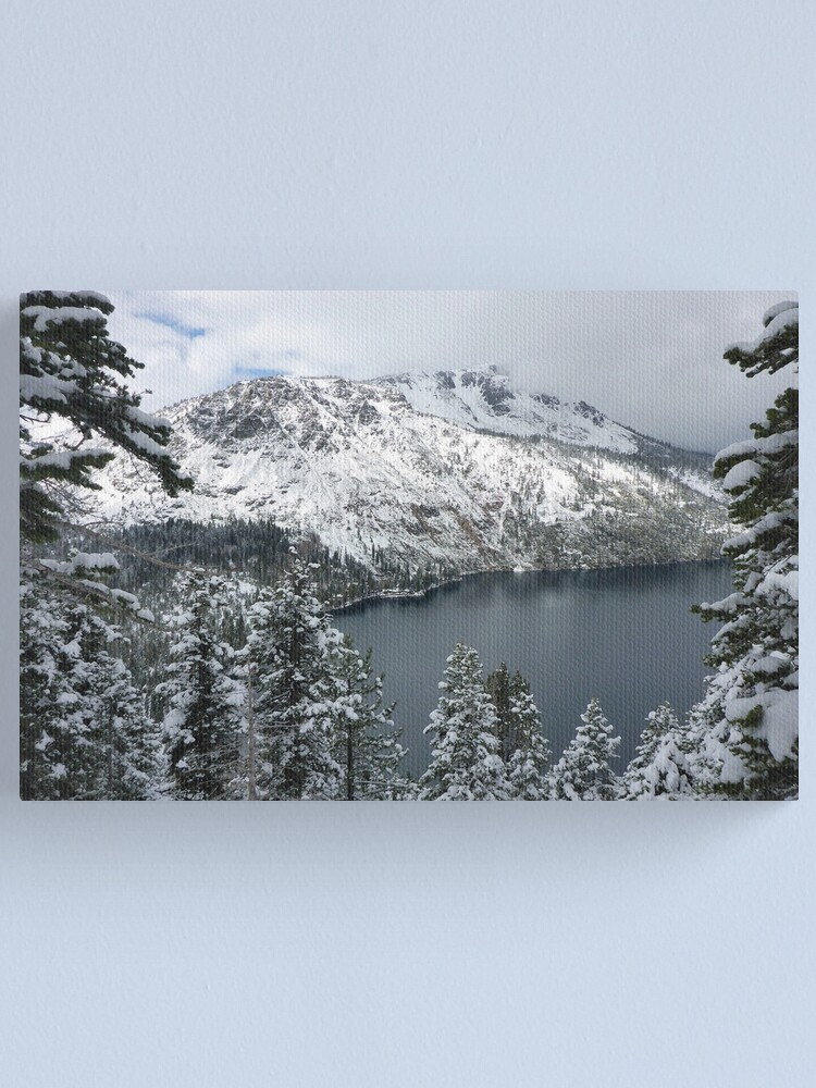 Alternate view of Fallen Leaf Lake and Mount Tallac Canvas Print