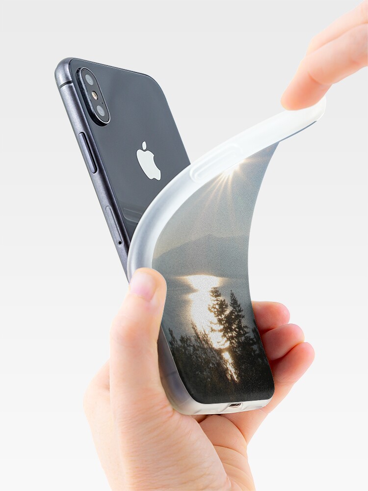 Alternate view of Sunrise at Lake Tahoe iPhone Case & Cover