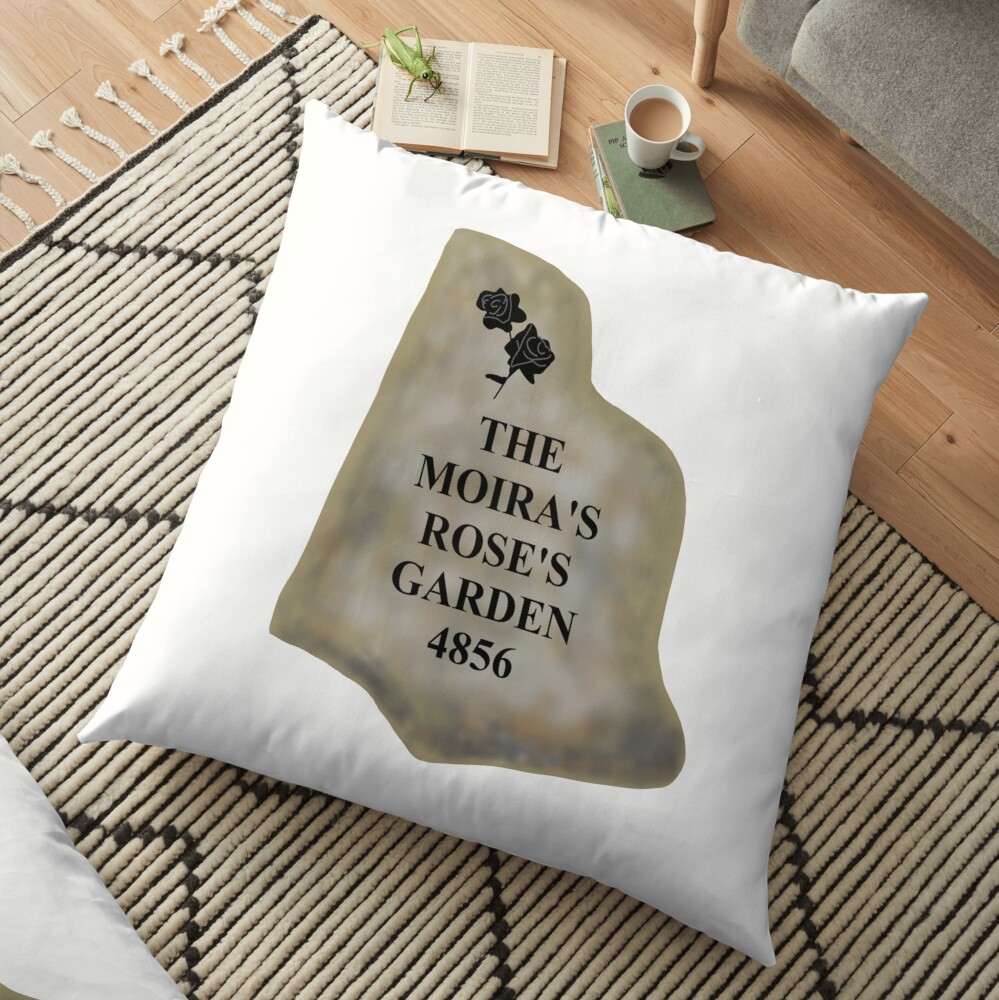 The Moira's Rose's Garden 4856 Floor Pillow