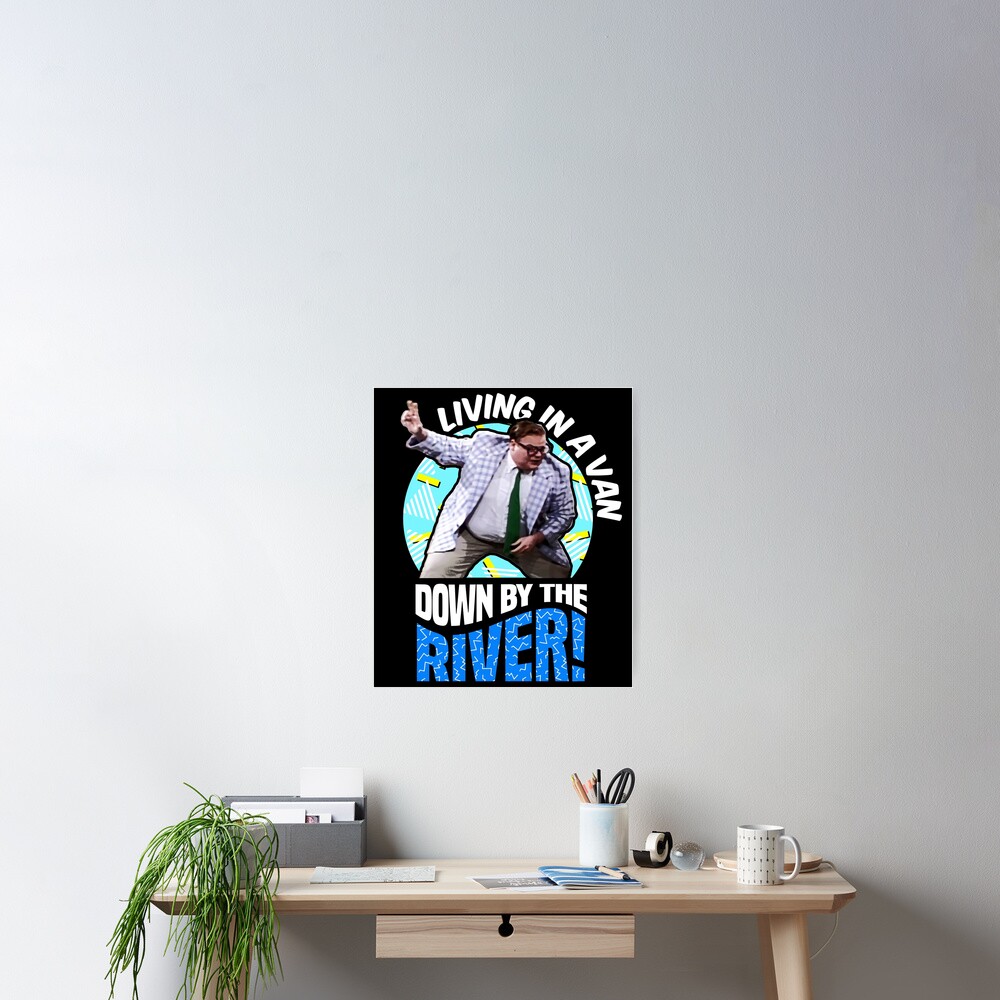 Chris Farley - Matt Foley Nostalgie-Grafik Poster