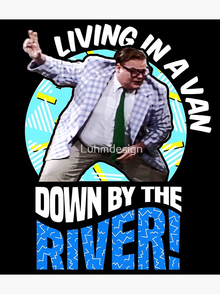 Chris Farley - Matt Foley Nostalgie-Grafik von Luhmdesign