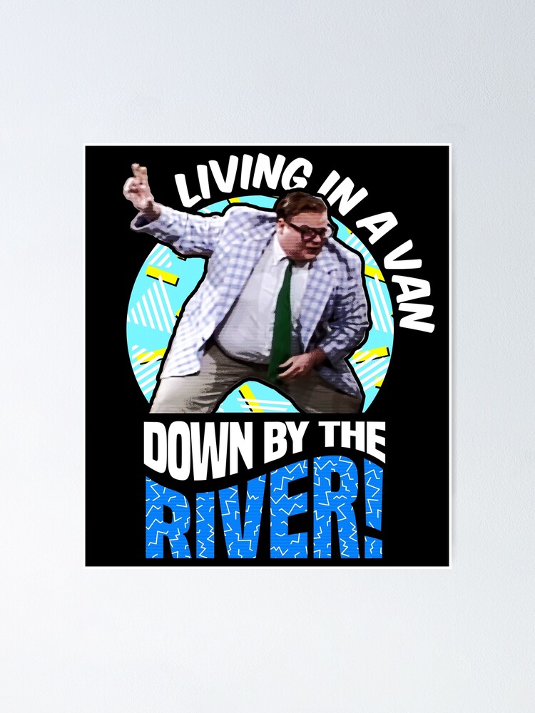 Alternative Ansicht von Chris Farley - Matt Foley Nostalgie-Grafik Poster