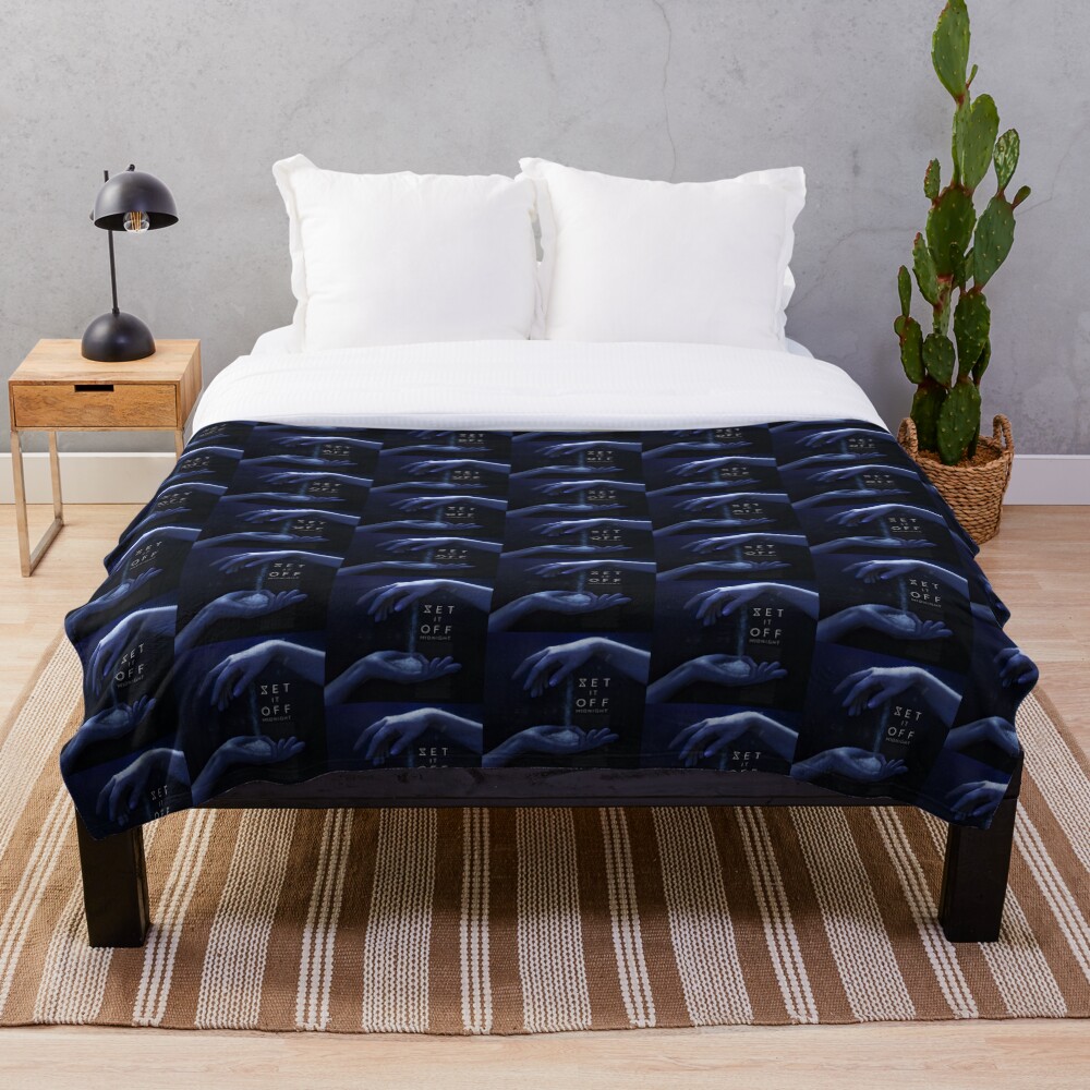Set It Midnight On Off Tour 2020 Ndasmumet Throw Blanket By