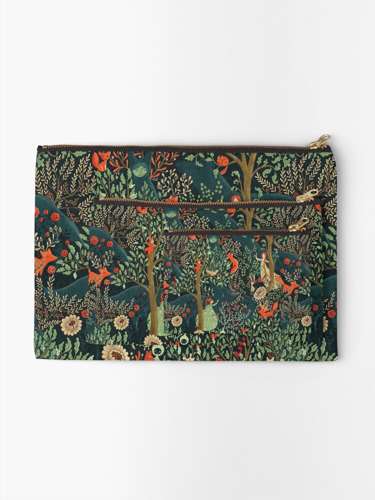 Alternate view of Whimsical Wonderland Zipper Pouch