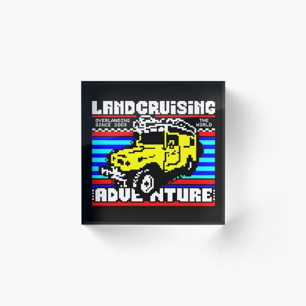 Teletext Rivival Acrylic Block