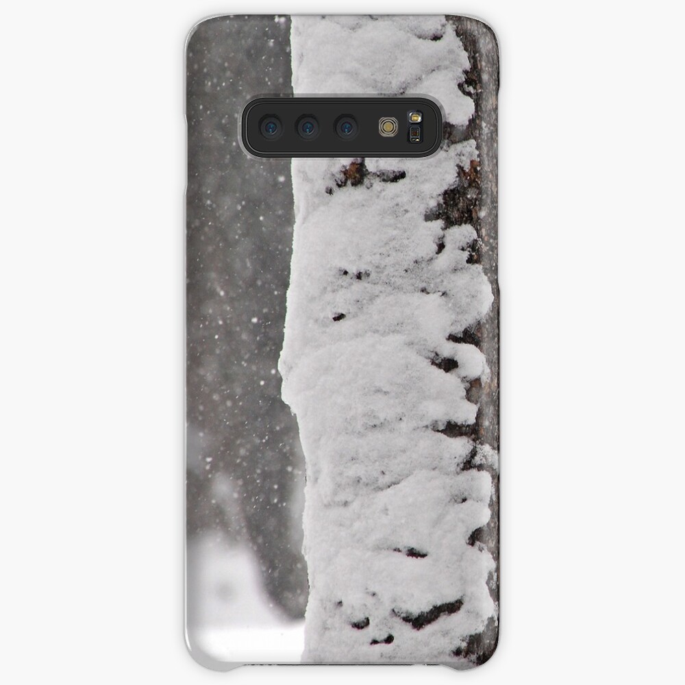 Snow-Flocked Jeffrey Pine Tree Case & Skin for Samsung Galaxy