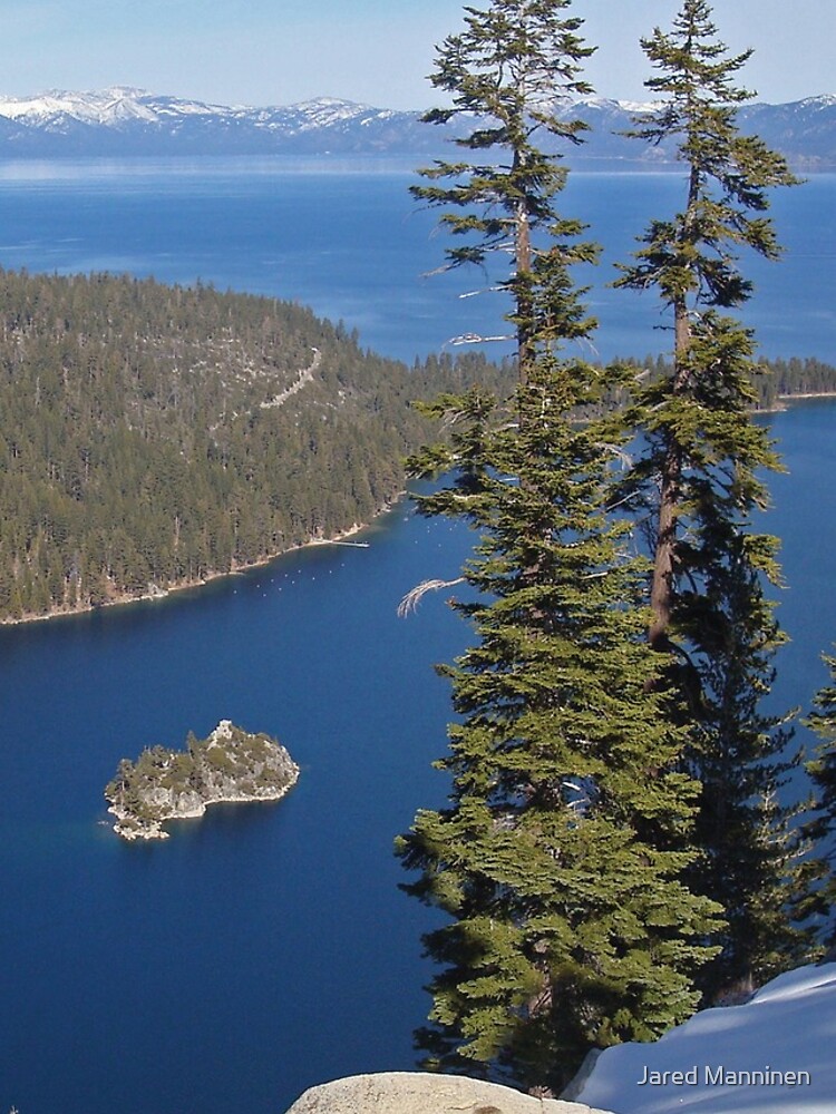 Overlooking Emerald Bay by JaredManninen