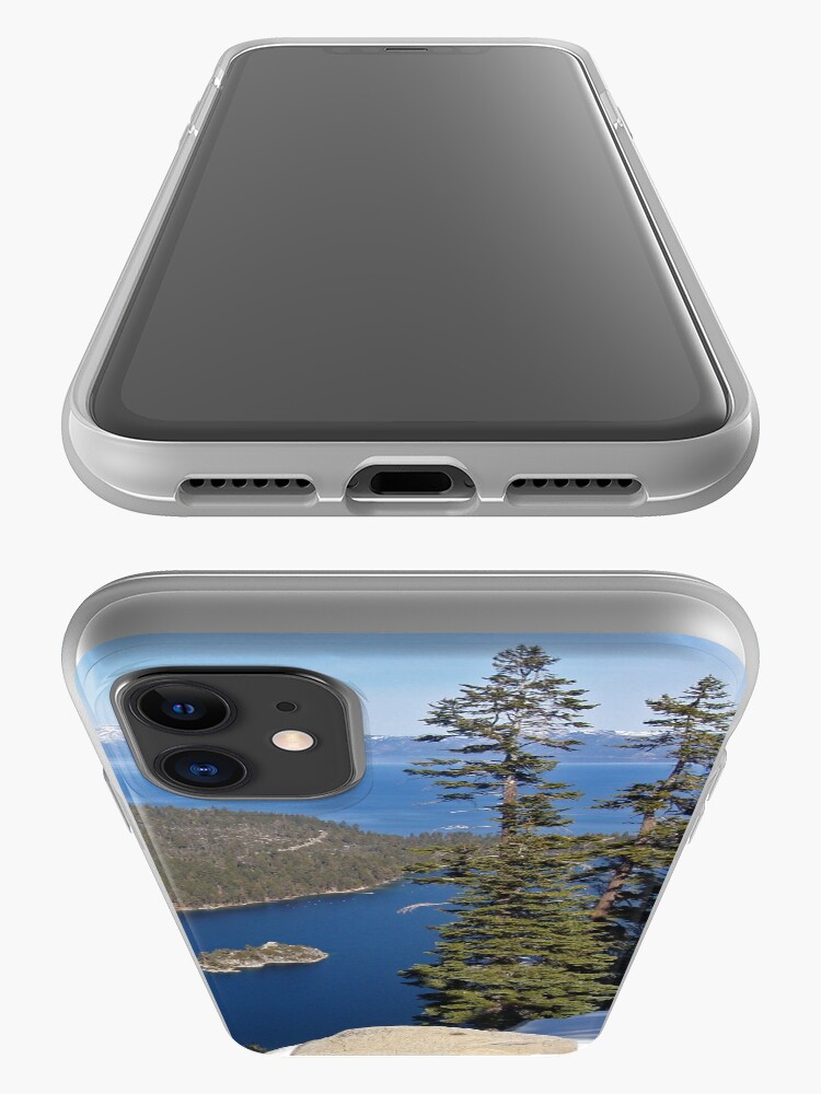 Alternate view of Overlooking Emerald Bay iPhone Case & Cover