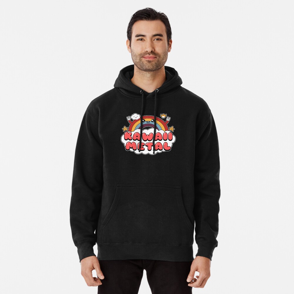 Kawaii Metal Pullover Hoodie