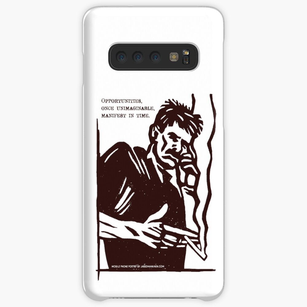 Mobile Phone Poetry Samsung Galaxy Snap Case