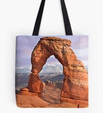 Delicate Arch at Sunset Tote Bag