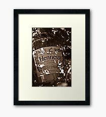 Booze Framed Print