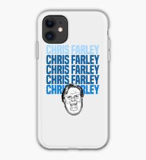 Chris Farley Nostalgie Glückliches Gesicht Grafik iPhone-Hülle & Cover