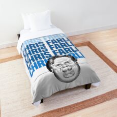 Chris Farley Nostalgia Happy face Graphic Comforter