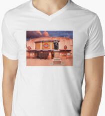 Tooting Broadway Station, SW17, London Men's V-Neck T-Shirt