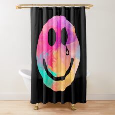 Kacey water color Shower Curtain
