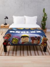 Inside the world of Roblox - Games Throw Blanket