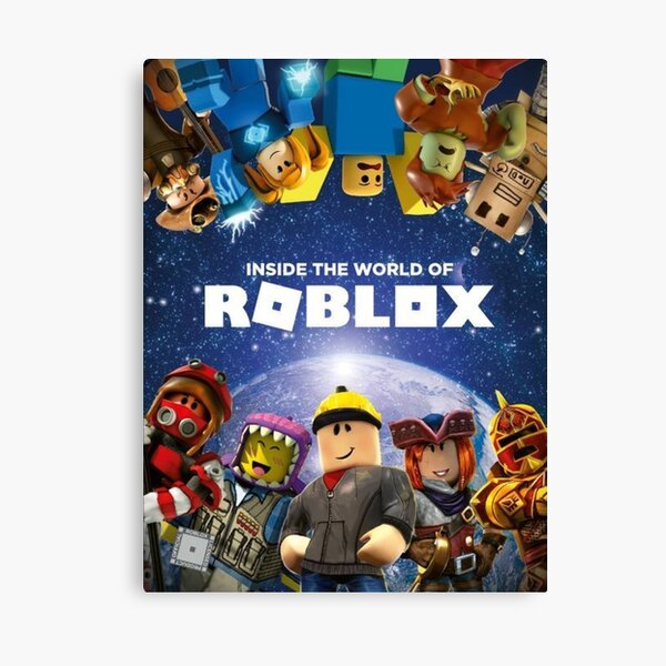 Roblox Canvas Prints Redbubble - super heros tycoon and teen titans go tycoon roblox
