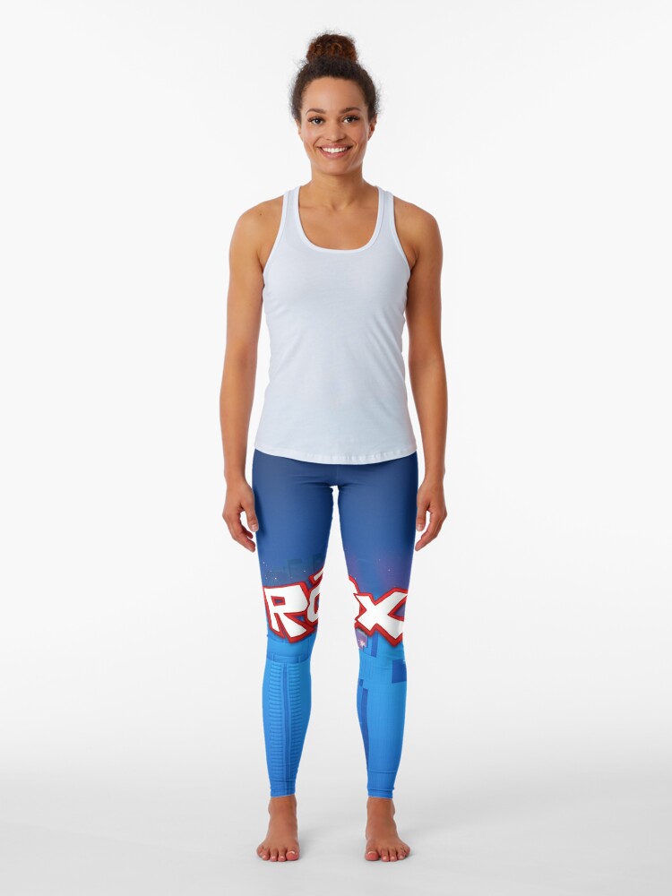 Roblox Games Blue Leggings By Best5trading Redbubble - blue roblox stickers redbubble