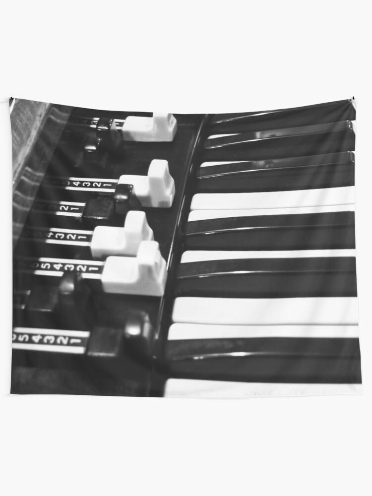 Alternate view of Hammond B3 Organ Tapestry