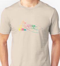 Mazooda_ChickWave_Rainbow Slim Fit T-Shirt