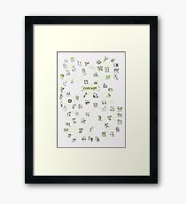 Concept Framed Print
