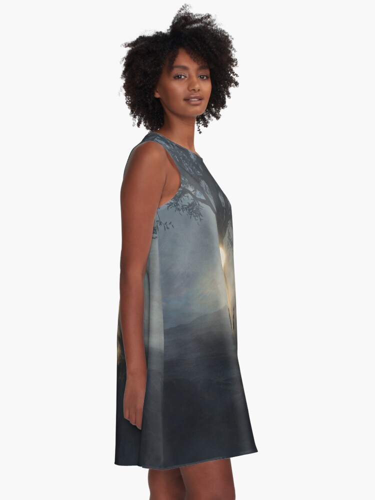 Alternate view of Semicolon - Cont;nue A-Line Dress