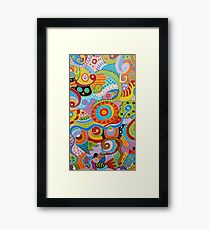 Quantum Strands (high resolution) Framed Print