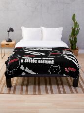Is Salami OK for Cats? Cats Can have a little Salami Meme Throw Blanket