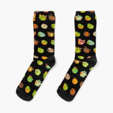 Caterpillar - dark Socks