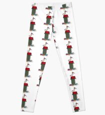 Xmas Bin Chicken OFFICIAL Straya Stickers - *Beware of knock offs* Leggings