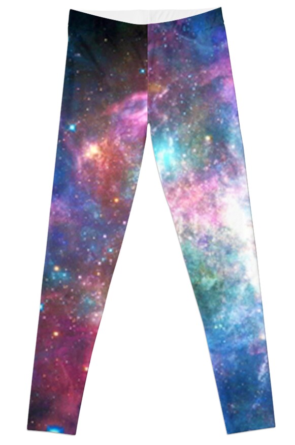 Nebula Galaxy Print Legging
