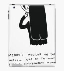 Mirror mirror... iPad Case/Skin