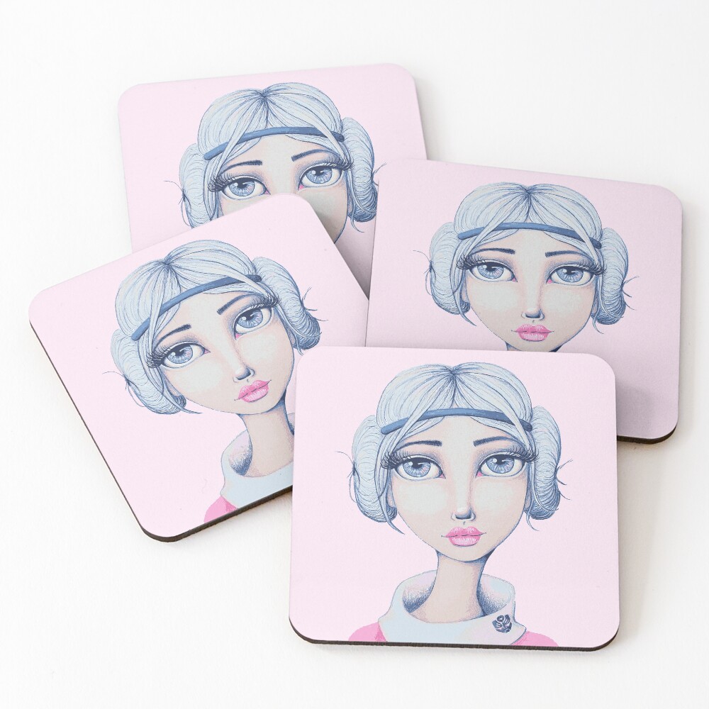 I Heart Arcee Coasters (Set of 4)