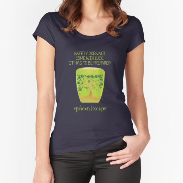 Safety Cup Fitted Scoop T-Shirt