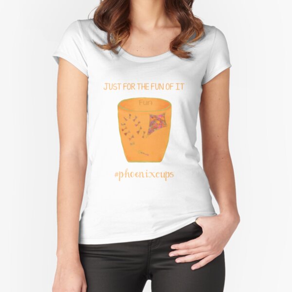 Fun Cup Fitted Scoop T-Shirt