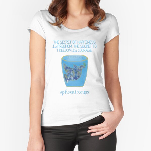 Freedom Cup Fitted Scoop T-Shirt