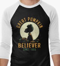 Great Pumpkin Believer Men's Baseball ¾ T-Shirt