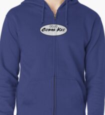DOJO Cobra Kai Car Sticker Zipped Hoodie