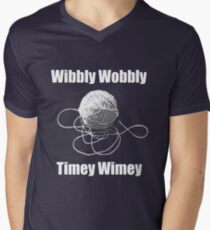 Wibbly Wobbly Timey Wimey Men's V-Neck T-Shirt