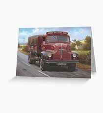 Leyland Comet 1949 Greeting Card