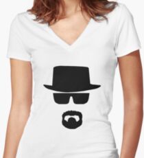 HeisenBerg Low Cost Women's Fitted V-Neck T-Shirt