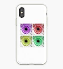 Gerbera in Pop-Art iPhone Case