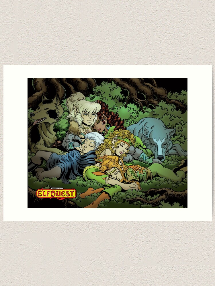 Alternate view of Elfquest: True Peace II Art Print