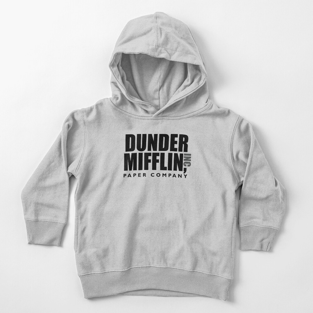 The Dunder Office Mifflin Inc. Design, T-Shirt, tshirt, tee, jersey, poster, Original Funny Gift Idea, Dwight Best Quote From Toddler Pullover Hoodie