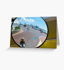 Self-portrait of a photographer Greeting Card