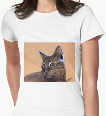 Big Kitten Women's Fitted T-Shirt