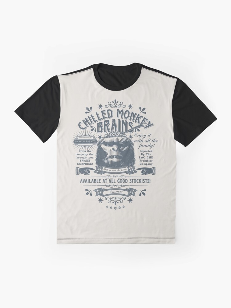 Alternative Ansicht von Gekühlte Affengehirne Grafik T-Shirt