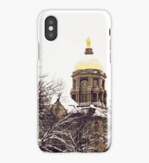 Notre Dame - Golden Dome iPhone Case/Skin